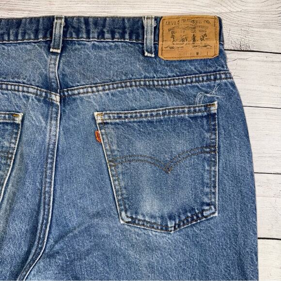 Levi's VINTAGE Orange Tab 519 - 0217 Straight Leg Jeans Men's Size 36x30 - Picture 8 of 8